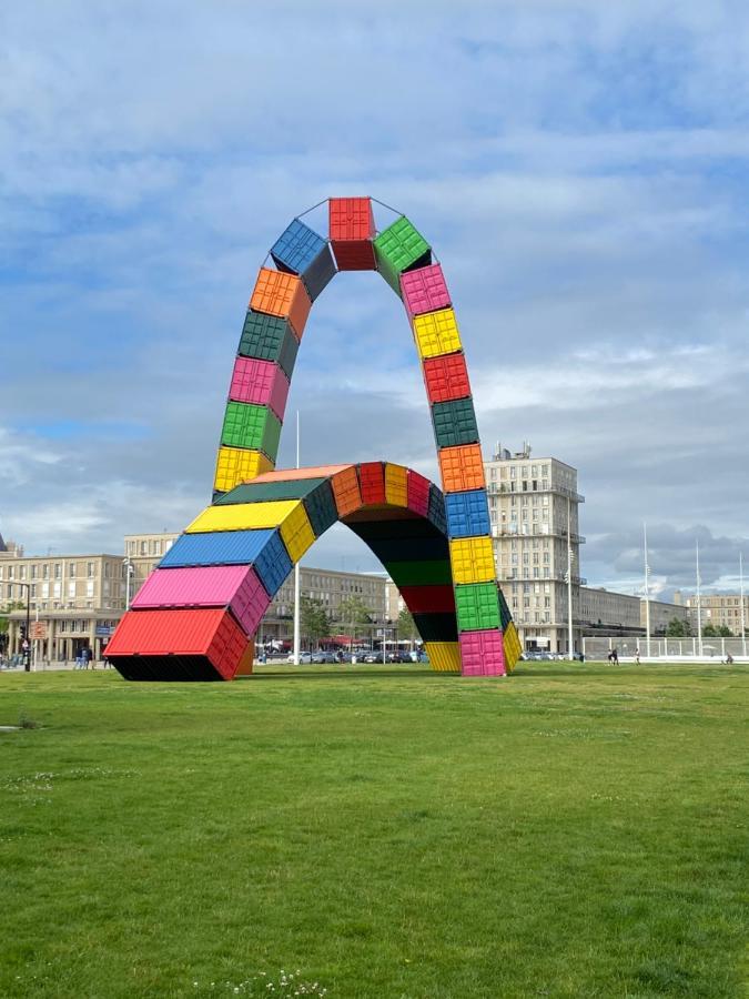 Vivez Le Centre ville à la Plage Le Havre Esterno foto